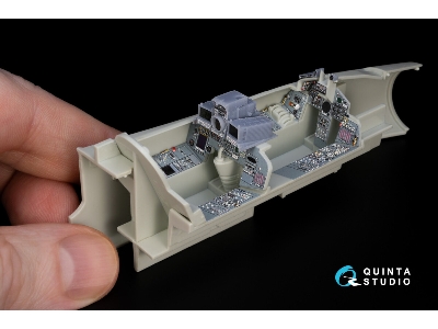 Panavia Tornado Ids Italian Version - Interior 3d Decal With 3d-printed Resin Parts (For Revell Kits) - zdjęcie 11