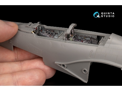 Mcdonnell Douglas F-4 G Late (With Dmas) - Interior 3d Decal With 3d-printed Resin Parts (For Meng Kits) - zdjęcie 14