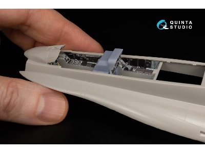 Mcdonnell Douglas F/A-18 D Late (Bunos 163986 And Up) - Interior 3d Decal With 3d-printed Resin Parts (For Hasegawa Kits) - zdjÄ