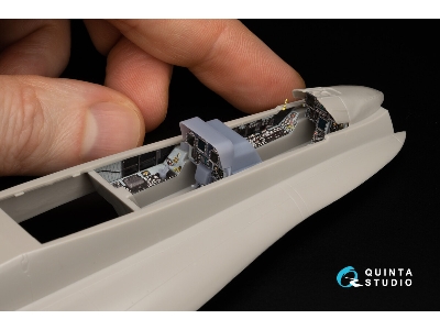 Mcdonnell Douglas F/A-18 D Late (Bunos 163986 And Up) - Interior 3d Decal With 3d-printed Resin Parts (For Hasegawa Kits) - zdjÄ