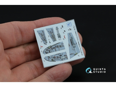 Sukhoi Su-25 Sm/Sm3 - Interior 3d Decal With 3d-printed Resin Parts (For Zvezda/Quinta Models And Arma Models Kits) - zdjęcie 6