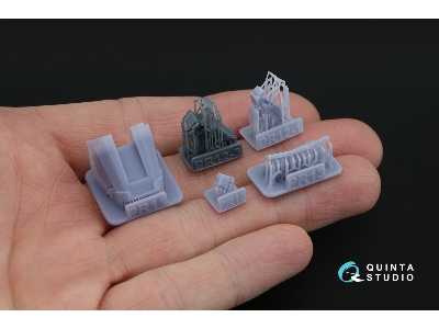 Sukhoi Su-25 Sm/Sm3 - Interior 3d Decal With 3d-printed Resin Parts (For Zvezda/Quinta Models And Arma Models Kits) - zdjęcie 7