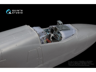 Sukhoi Su-25 Sm/Sm3 - Interior 3d Decal With 3d-printed Resin Parts (For Zvezda/Quinta Models And Arma Models Kits) - zdjęcie 8