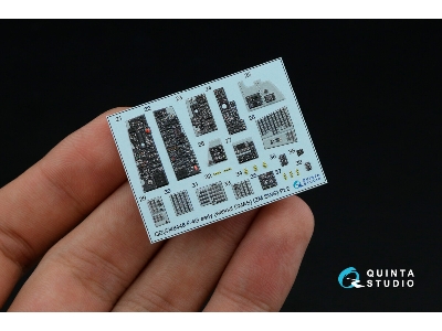 Mcdonnell Douglas F-4 G Early (Without Dmas) - Interior 3d Decal With 3d-printed Resin Parts (For Zm Sws Kits) - zdjęcie 5