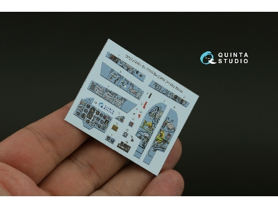 Sukhoi Su-17m4 / Su-22m4 - Interior 3d Decal With 3d-printed Resin Parts (For Hobby Boss Kits) - zdjęcie 4