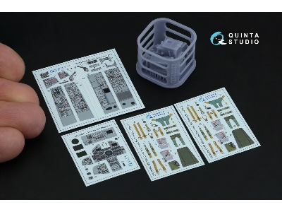 Panavia Tornado Gr.1 - Interior 3d Decal With 3d-printed Resin Parts (For Italeri Kits) - zdjęcie 3