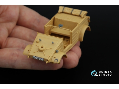 Kubelwagen Type 82 - 3d-printed & Coloured Interior On Decal Paper With 3d-printed Resin Parts (For Tamiya Kits) - zdjęcie 4