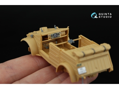 Kubelwagen Type 82 - 3d-printed & Coloured Interior On Decal Paper With 3d-printed Resin Parts (For Tamiya Kits) - zdjęcie 5