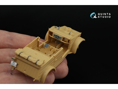 Kubelwagen Type 82 - 3d-printed & Coloured Interior On Decal Paper With 3d-printed Resin Parts (For Tamiya Kits) - zdjęcie 6