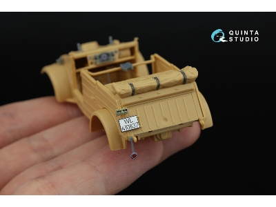 Kubelwagen Type 82 - 3d-printed & Coloured Interior On Decal Paper With 3d-printed Resin Parts (For Tamiya Kits) - zdjęcie 7