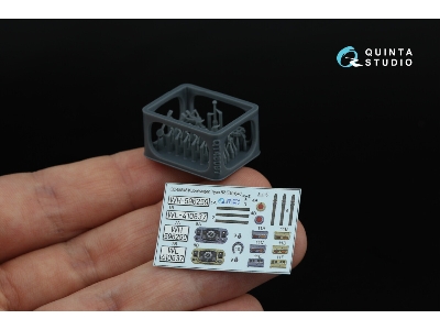 Kubelwagen Type 82 - 3d-printed & Coloured Interior On Decal Paper With 3d-printed Resin Parts (For Tamiya Kits) - zdjęcie 15