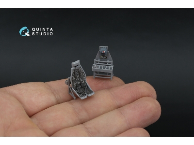 Sikorsky Mh-60 L Blackhawk - 3d-printed & Coloured Interior On Decal Paper With 3d-printed Resin Parts (For Icm Kits) - zdjęcie