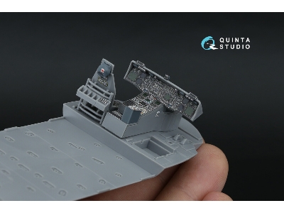 Sikorsky Mh-60 L Blackhawk - 3d-printed & Coloured Interior On Decal Paper With 3d-printed Resin Parts (For Icm Kits) - zdjęcie