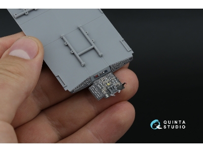Sikorsky Mh-60 L Blackhawk - 3d-printed & Coloured Interior On Decal Paper With 3d-printed Resin Parts (For Icm Kits) - zdjęcie