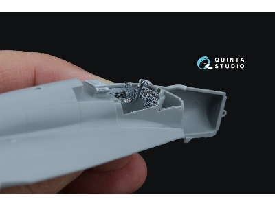 Mig-29 9-13 - Interior 3d Decal With 3d-printed Resin Parts (For Zvezda Kits) - zdjęcie 8