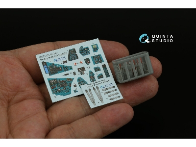 Mil Mi-24v - 3d-printed & Coloured Interior On Decal Paper With 3d-printed Resin Parts (For Hobby Boss / Ark Models Kits) - zdjÄ