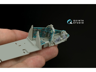 Mil Mi-24v - 3d-printed & Coloured Interior On Decal Paper With 3d-printed Resin Parts (For Hobby Boss / Ark Models Kits) - zdjÄ