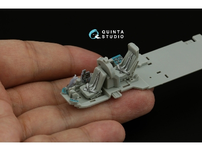 Mil Mi-24v - 3d-printed & Coloured Interior On Decal Paper With 3d-printed Resin Parts (For Hobby Boss / Ark Models Kits) - zdjÄ