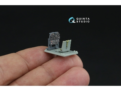 Cutiss P-40 N Warhawk -3d-printed & Coloured Interior On Decal Paper With 3d-printed Resin Parts (For Academy Kits) - zdjęcie 5