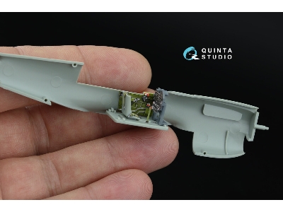 Cutiss P-40 N Warhawk -3d-printed & Coloured Interior On Decal Paper With 3d-printed Resin Parts (For Academy Kits) - zdjęcie 7
