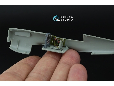 Cutiss P-40 N Warhawk -3d-printed & Coloured Interior On Decal Paper With 3d-printed Resin Parts (For Academy Kits) - zdjęcie 9
