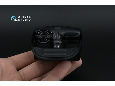 Mazda Rx-7 Fd - 3d-printed & Coloured Interior On Decal Paper With Metal Sticker Parts (For Tamiya Kits) - zdjęcie 3