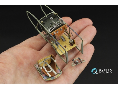 Fokker D.Vii - 3d-printed & Coloured Interior On Decal Paper (For Wingnut Wings Kits) - zdjęcie 3