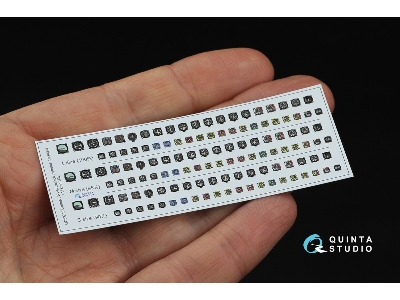 German Wwii Cockpit Instrument Gauges - 3d-printed & Coloured Interior On Decal Paper (For All Kits) - zdjęcie 2