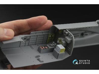 Douglas A-26 C Invader - 3d-printed & Coloured Interior On Decal Paper With 3d-printed Resin Parts (For Hobby Boss Kits) - zdję