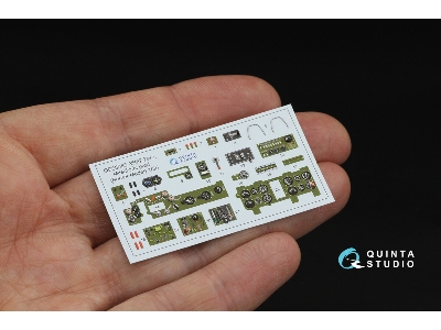 A6m2 Zero (Mitsubishi Prod.) - 3d-printed & Coloured Interior On Decal Paper (For Border Model Kits) - zdjęcie 9