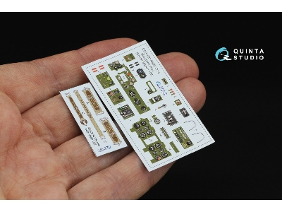 A6m2 Zero (Mitsubishi Prod.) - 3d-printed & Coloured Interior On Decal Paper (For Border Model Kits) - zdjęcie 10