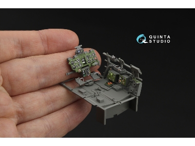 A6m2 Zero (Nakajima Prod.) - 3d-printed & Coloured Interior On Decal Paper (For Border Model Kits) - zdjęcie 4