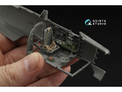 A6m2 Zero (Nakajima Prod.) - 3d-printed & Coloured Interior On Decal Paper (For Border Model Kits) - zdjęcie 5