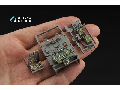 A6m2 Zero (Nakajima Prod.) - 3d-printed & Coloured Interior On Decal Paper (For Border Model Kits) - zdjęcie 7