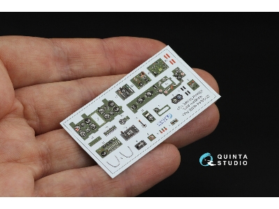 A6m2 Zero (Nakajima Prod.) - 3d-printed & Coloured Interior On Decal Paper (For Border Model Kits) - zdjęcie 8