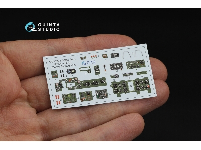 A6m2 Zero (Nakajima Prod.) - 3d-printed & Coloured Interior On Decal Paper (For Border Model Kits) - zdjęcie 9