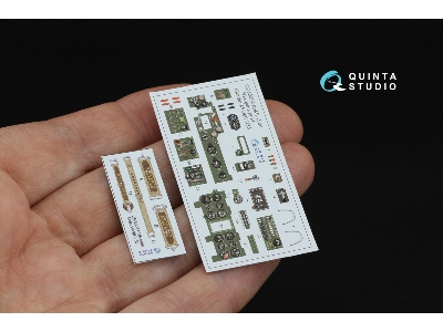 A6m2 Zero (Nakajima Prod.) - 3d-printed & Coloured Interior On Decal Paper (For Border Model Kits) - zdjęcie 10