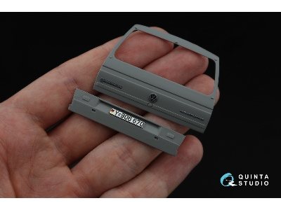 Bundeswehr Vw T3 Family - 3d-printed & Coloured Interior On Decal Paper (For Takom Kits) - zdjęcie 4