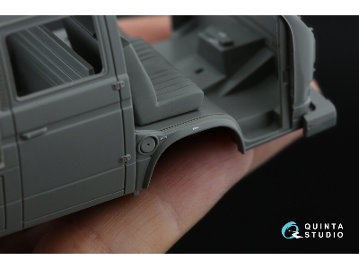 Bundeswehr Vw T3 Family - 3d-printed & Coloured Interior On Decal Paper (For Takom Kits) - zdjęcie 6