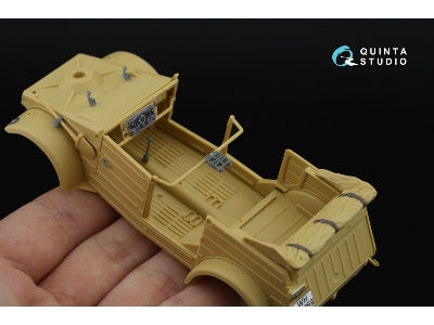 Kubelwagen Type 82 - 3d-printed & Coloured Interior On Decal Paper With 3d-printed Resin Parts (For Tamiya Kits) - zdjęcie 6