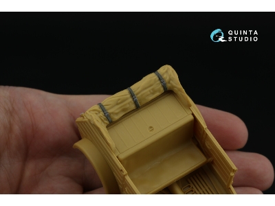 Kubelwagen Type 82 - 3d-printed & Coloured Interior On Decal Paper With 3d-printed Resin Parts (For Hero Kits) - zdjęcie 3