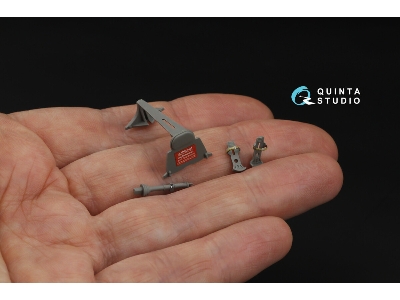 Focke Wulf Fw-190 A-8 - 3d-printed & Coloured Interior On Decal Paper (For Border Model Kits) - zdjęcie 3