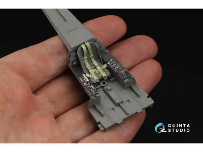 Focke Wulf Fw-190 A-8 - 3d-printed & Coloured Interior On Decal Paper (For Border Model Kits) - zdjęcie 6