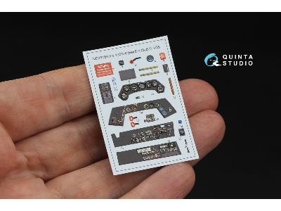 Focke Wulf Fw-190 A-8 - 3d-printed & Coloured Interior On Decal Paper (For Border Model Kits) - zdjęcie 9