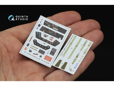 Focke Wulf Fw-190 A-8 - 3d-printed & Coloured Interior On Decal Paper (For Border Model Kits) - zdjęcie 10