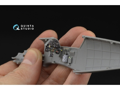 Messerschmitt Bf-109 E-3/E-4 - 3d-printed & Coloured Interior On Decal Paper (For Hobby Bosskits) - zdjęcie 6