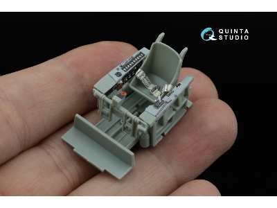 Grumman F3f-2 - 3d-printed & Coloured Interior On Decal Paper (For Academy / Accurate Miniatures Kits) - zdjęcie 4