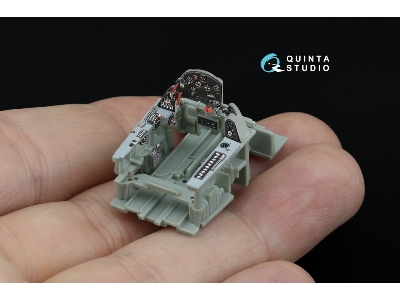 Grumman F3f-2 - 3d-printed & Coloured Interior On Decal Paper (For Academy / Accurate Miniatures Kits) - zdjęcie 5