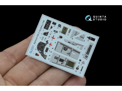 Grumman F3f-2 - 3d-printed & Coloured Interior On Decal Paper (For Academy / Accurate Miniatures Kits) - zdjęcie 11