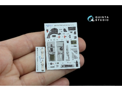 Grumman F3f-2 - 3d-printed & Coloured Interior On Decal Paper (For Academy / Accurate Miniatures Kits) - zdjęcie 13